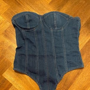 Jean Corset bodysuit